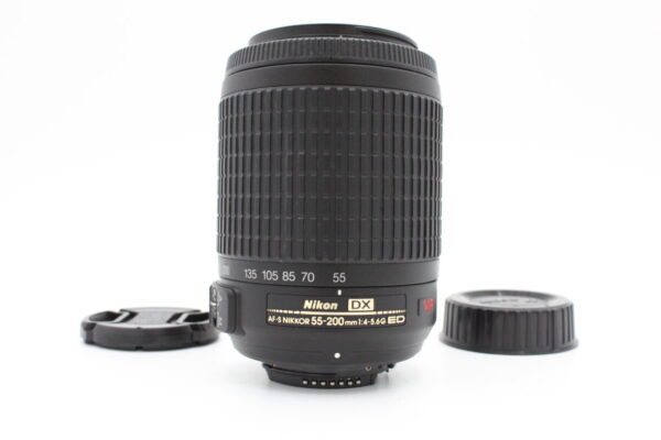 【美品】Nikon ニコン 望遠ズームレンズ AF-S DX VR Zoom Nikkor 55-200mm f/4-5.6G IF-ED #LE20250402