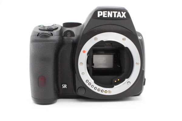 【美品】PENTAX ペンタックス K-50 DAL18-55mmWRレンズキット ブラック K-50 L18-55WR KIT #LE2025052 - 画像 (2)