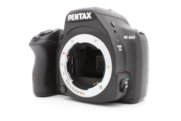 【美品】PENTAX ペンタックス K-50 DAL18-55mmWRレンズキット ブラック K-50 L18-55WR KIT #LE2025052 - 画像 (3)