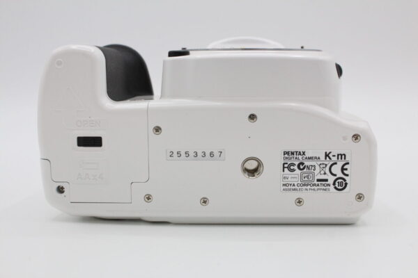 【美品】PENTAX ペンタックス K-m ホワイト #LE2025055 - 画像 (10)