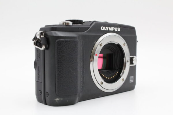 【良品】OLYMPUS オリンパス ミラーレス一眼 E-PL2 ブラック #LE20250561 - 画像 (8)