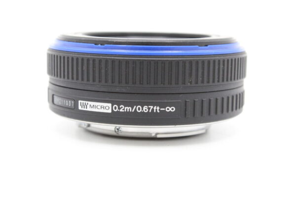 【良品】OLYMPUS オリンパス パンケーキレンズ M.ZUIKO DIGITAL 17mm F2.8 ブラック #LE20250562 - 画像 (6)