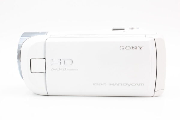 【良品】SONY ソニー ビデオカメラ Handycam HDR-CX470 ホワイト #LE2025070 - 画像 (3)