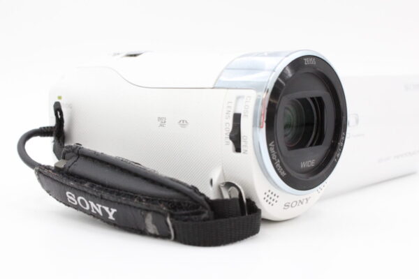 【良品】SONY ソニー ビデオカメラ Handycam HDR-CX470 ホワイト #LE2025070 - 画像 (8)