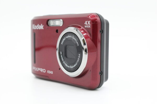 【良品】KODAK コダック PIXPRO FZ43 コンパクトデジタルカメラ レッドカラー#LE2025077 - 画像 (2)