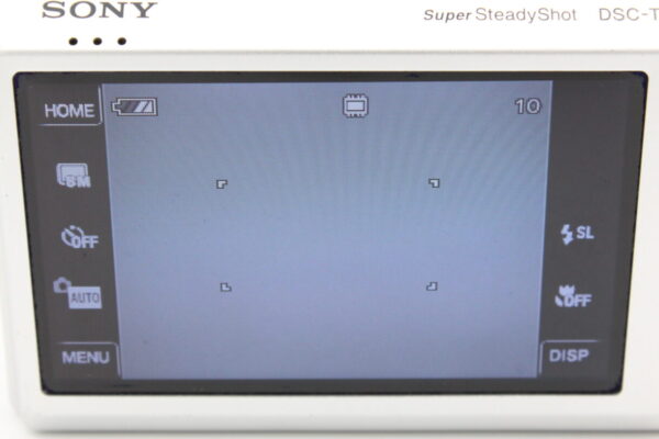 【良品】SONY ソニー デジタルカメラ サイバーショット T70 シルバー DSC-T70-S #LE2025086 - 画像 (12)