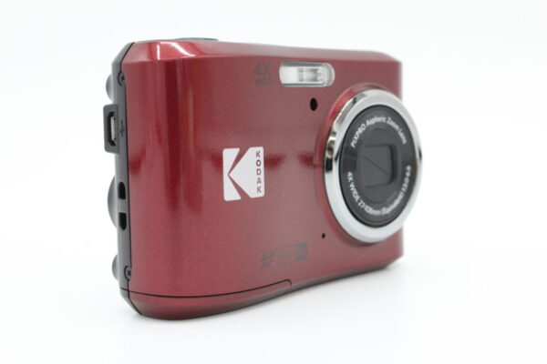 【美品】KODAK コダック デジタルカメラ FZ45 単三電池式 (レッド)  #LE2025087 - 画像 (8)