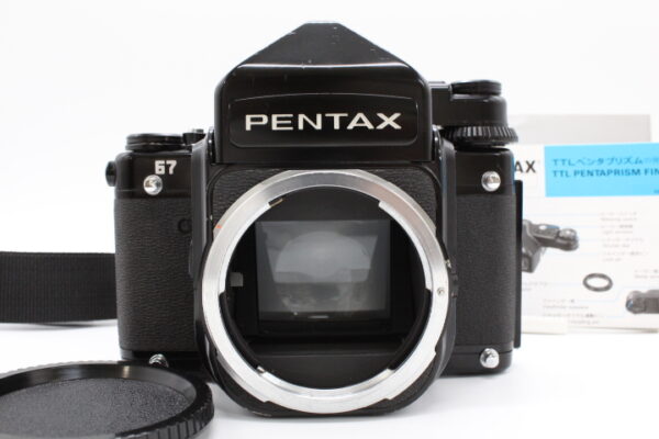 【良品】PENTAX ペンタックス 67 ボディ TTLファインダー 中判フィルムカメラ #LE2025253
