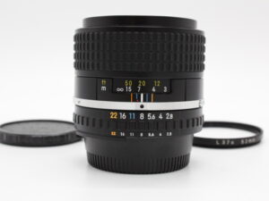 【美品】NIKON ニコン 100㎜ 2.8 マニュアルレンズ #LE2025224