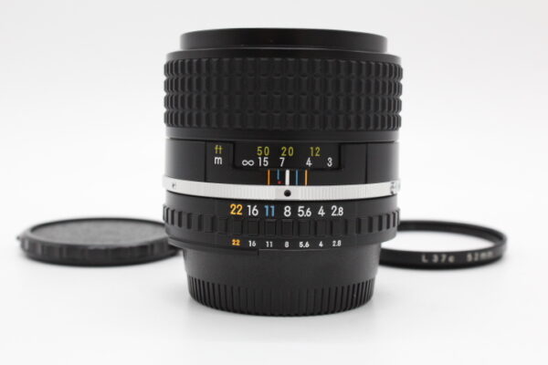 【美品】NIKON ニコン 100㎜ 2.8 マニュアルレンズ #LE2025224