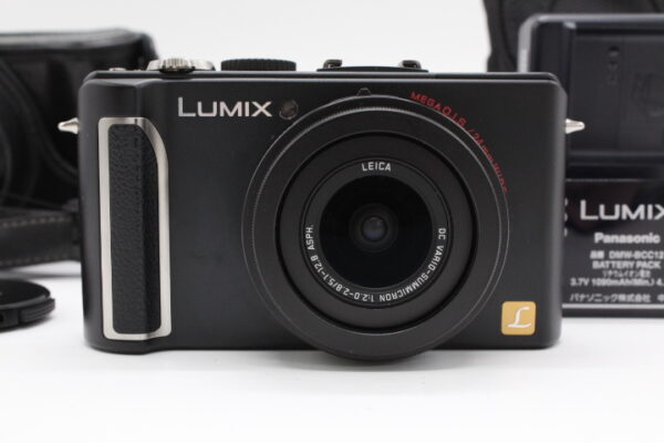 【美品】PANASONIC パナソニック デジタルカメラ LUMIX (ルミックス) LX3 ブラック DMC-LX3-K #LE2025229