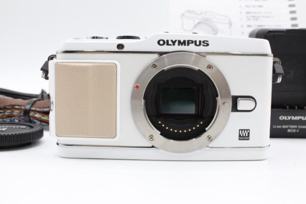 【並品】OLYMPUS オリンパス PEN E-P3 ホワイト #LE2024967