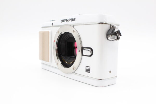 【並品】OLYMPUS オリンパス PEN E-P3 ホワイト #LE2024967 - 画像 (2)