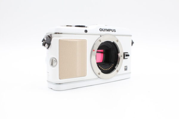 【並品】OLYMPUS オリンパス PEN E-P3 ホワイト #LE2024967 - 画像 (8)