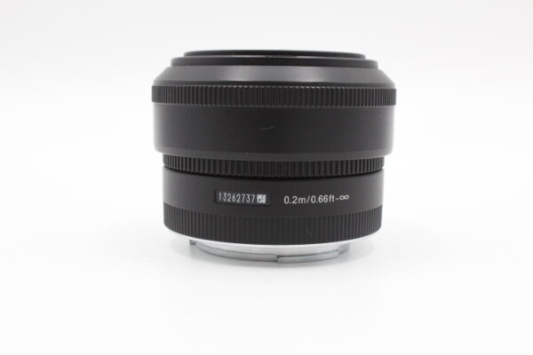 【美品】SIGMA シグマ 19mm 1:2.8 EX DN ソニー Eマウント用 ブラック #LE2024603 - 画像 (2)
