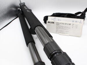 【美品】SLIK スリック 三脚 グランドプロ CF-4 4段 超大型 105238 #LE2025230