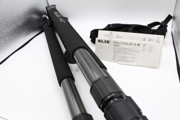 【美品】SLIK スリック 三脚 グランドプロ CF-4 4段 超大型 105238 #LE2025230