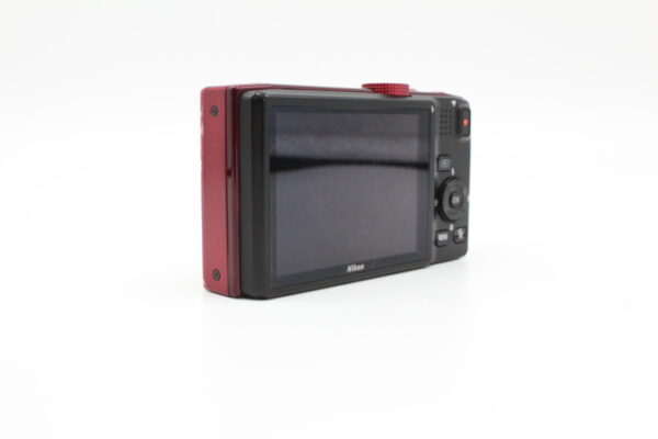 【良品】NIKON ニコン S8200 レッド #LE2025313 - 画像 (4)