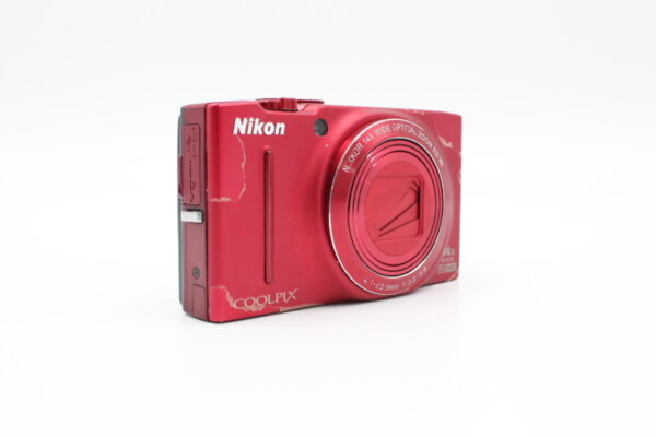 【良品】NIKON ニコン S8200 レッド #LE2025313 - 画像 (8)
