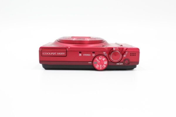 【良品】NIKON ニコン S8200 レッド #LE2025313 - 画像 (9)