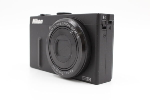 【美品】NIKON ニコン デジタルカメラ COOLPIX P330 開放F値1.8NIKKORレンズ搭載 ブラック #LE2025285 - 画像 (2)