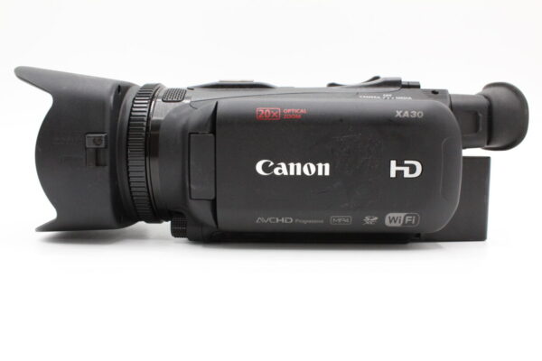 【良品】CANON キヤノン XA30 業務用HDデジタルビデオカメラ #LE20251921 - 画像 (4)