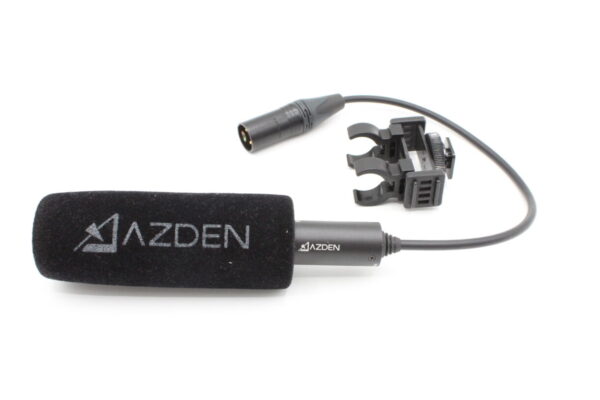 【美品】AZDEN アツデン 単一指向性ガンマイク[SGM-PDII] 外付けガンマイク #LE20251923