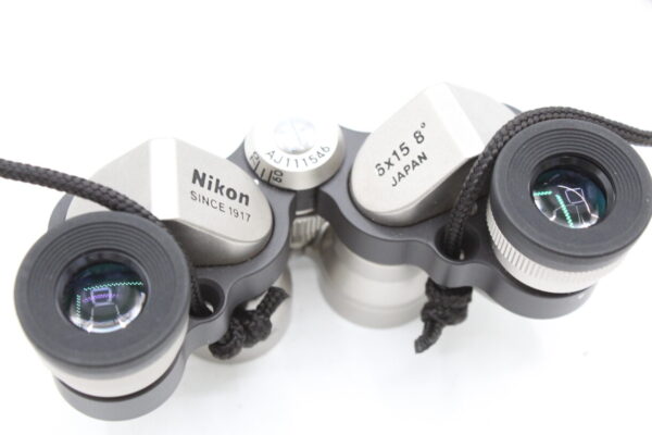 【良品】Nikon ニコン 双眼鏡 ミクロン 6×15 ポロプリズム式 6倍15口径 M6X15 (日本製)#LE2025190 - 画像 (11)