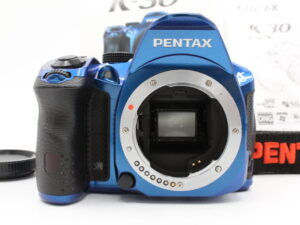 【良品】PENTAX ペンタックス デジタル一眼レフカメラ K-30 ボディ クリスタルブルー #LE20251851
