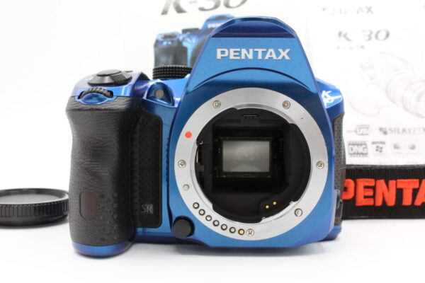 【良品】PENTAX ペンタックス デジタル一眼レフカメラ K-30 ボディ クリスタルブルー #LE20251851