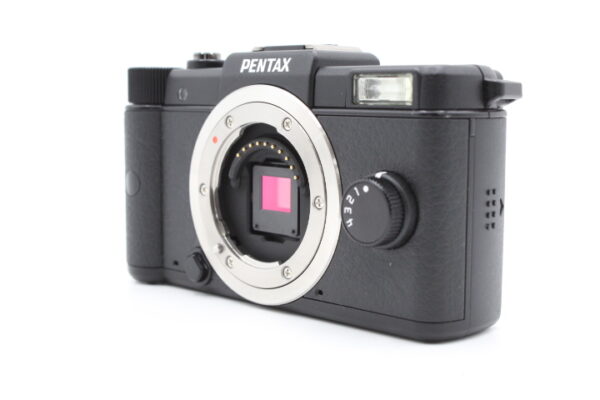 【良品】PENTAX ペンタックス ミラーレス一眼 Q ブラック #LE20251561 - 画像 (2)