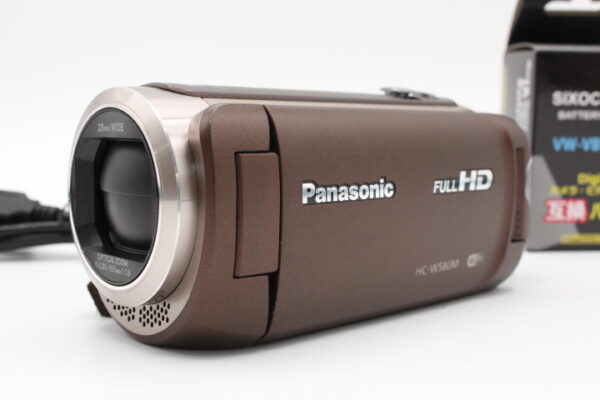 【良品】Panasonic パナソニック HDビデオカメラ 32GB ブラウン HC-W580M-T#LE2025174
