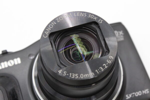 ＜＜別売りポーチ＆ストラップ付き＞＞【並品】Canon キヤノン デジタルカメラ Power Shot SX700 HS ブラック 光学30倍ズーム PSSX700HS(BK)#LE2025169 - 画像 (12)