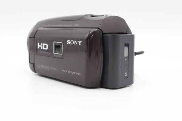 【良品】SONY ソニー HDビデオカメラ Handycam HDR-PJ670 ボルドーブラウン 光学30倍 HDR-PJ670-T #LE2025191 - 画像 (5)