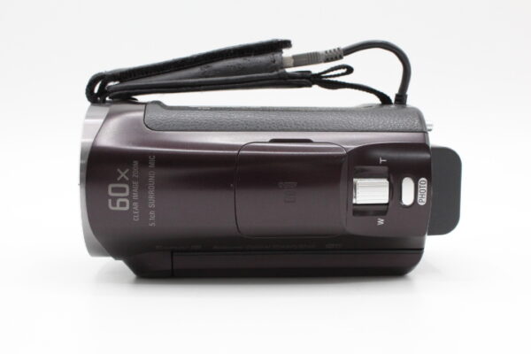 【良品】SONY ソニー HDビデオカメラ Handycam HDR-PJ670 ボルドーブラウン 光学30倍 HDR-PJ670-T #LE2025191 - 画像 (10)