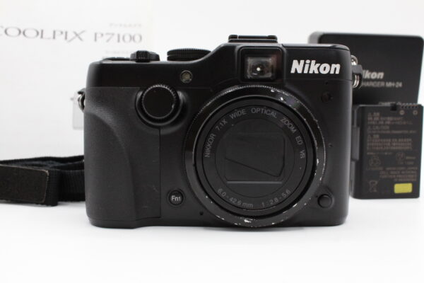 【良品】NIKON ニコン デジタルカメラ COOLPIX (クールピクス) P7100 ブラック P7100BK #LE2025193
