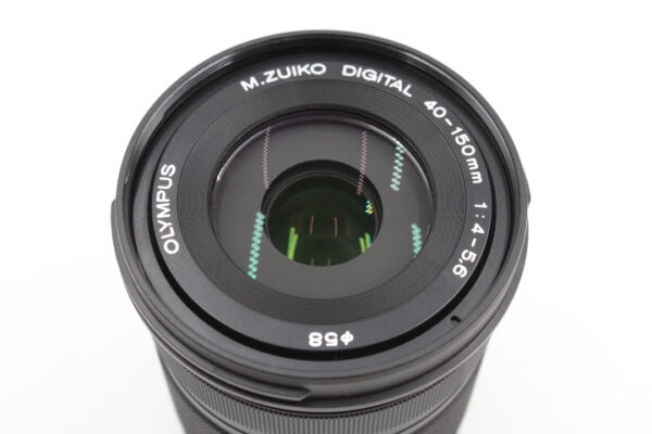 【美品】OLYMPUS オリンパス 望遠ズームレンズ M.ZUIKO DIGITAL ED 40-150mm F4.0-5.6 R ブラック#LE20251343 - 画像 (7)