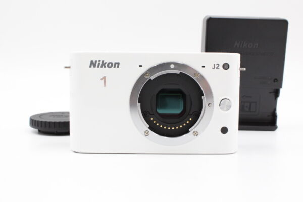 【良品】Nikon ニコン ミラーレス一眼 Nikon 1 J2 ボディー ホワイト N1J2WH#LE2025314