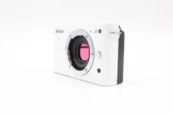 【良品】Nikon ニコン ミラーレス一眼 Nikon 1 J2 ボディー ホワイト N1J2WH#LE2025314 - 画像 (2)