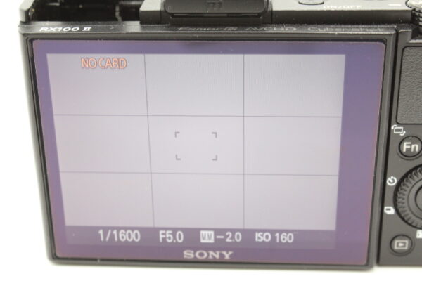 【良品】SONY ソニー デジタルカメラ DSC-RX100M2 F1.8レンズ搭載 ブラック Cyber-shot #LE2025321 - 画像 (12)