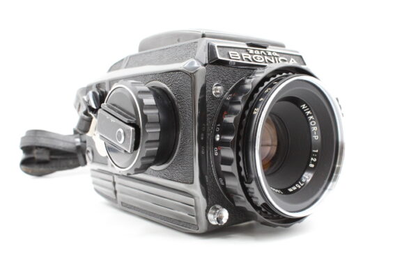 【訳アリ並品】ZENZA BRONICA ゼンザブロニカ S2 後期 ボディ中判フィルムカメラ #LE2025326 - 画像 (8)