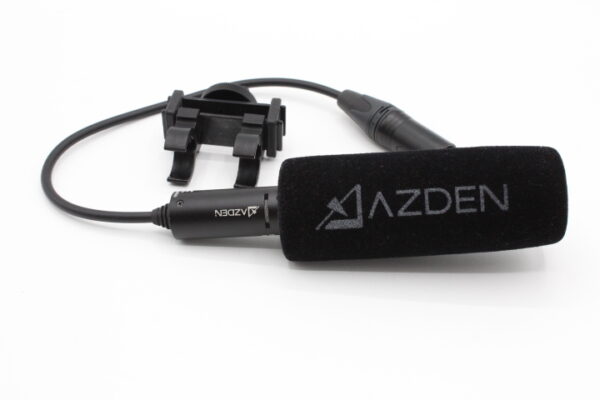 【美品】AZDEN アツデン 単一指向性ガンマイク[SGM-PDII] 外付けガンマイク #LE20253473