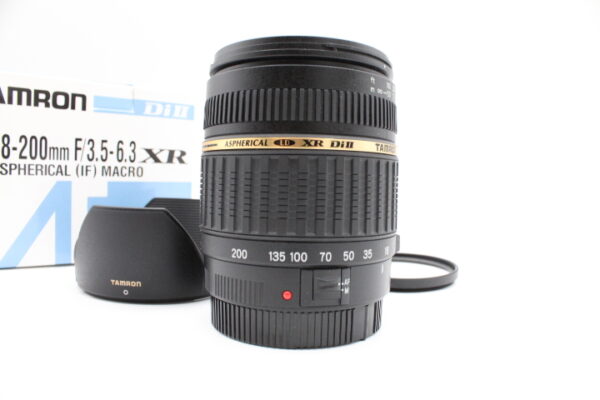 【美品】TAMRON タムロン AF18-200mm F/3.5-6.3 XR Di II LD 非球面 IF マクロレンズ キヤノンマウント #LE2025374