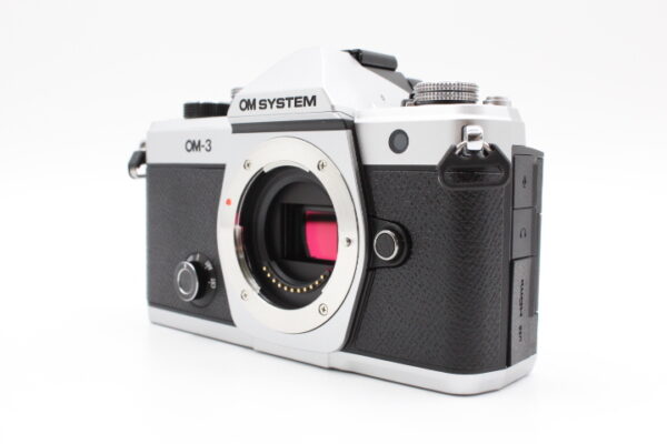 【美品】OLYMPUS オリンパス OM-3 ﾎﾞﾃﾞｨｰ SLV #LE2025419 - 画像 (2)