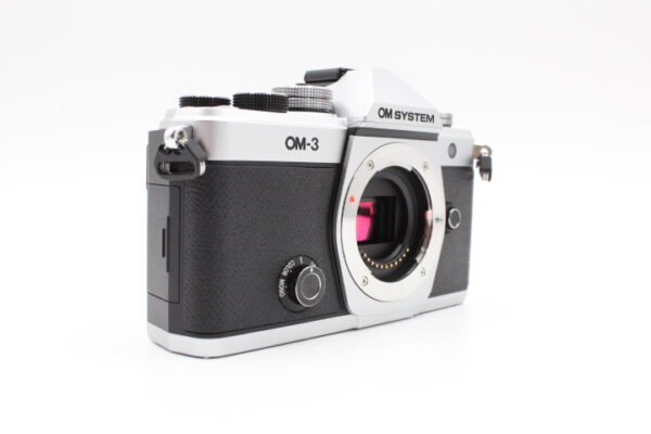 【美品】OLYMPUS オリンパス OM-3 ﾎﾞﾃﾞｨｰ SLV #LE2025419 - 画像 (8)