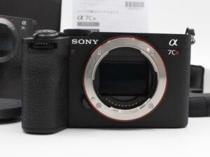【美品】SONY ソニー フルサイズ ミラーレス一眼カメラ α7CR ブラック #LE2025417