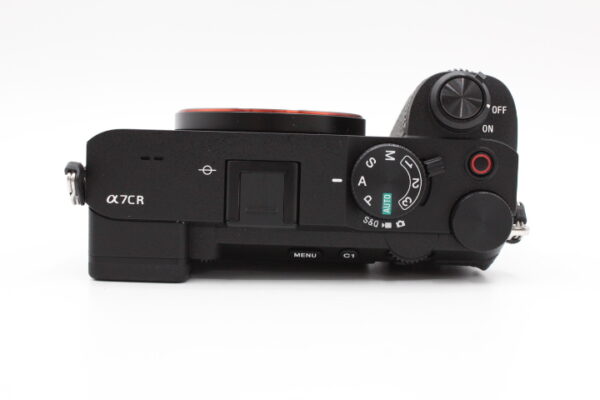 【美品】SONY ソニー フルサイズ ミラーレス一眼カメラ α7CR ブラック #LE2025417 - 画像 (9)