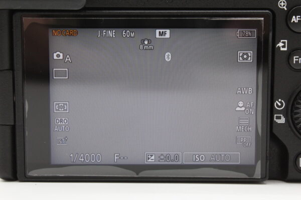 【美品】SONY ソニー フルサイズ ミラーレス一眼カメラ α7CR ブラック #LE2025417 - 画像 (11)