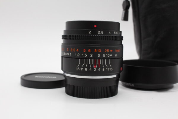 【美品】KONICA コニカ M-HEXANON 35mm F2 Mマウント #LE2025397