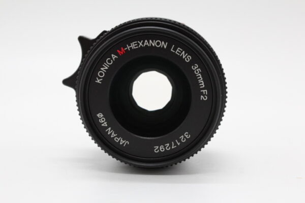 【美品】KONICA コニカ M-HEXANON 35mm F2 Mマウント #LE2025397 - 画像 (5)
